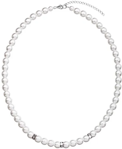 Evolution Group - Pavona Perlový náhrdelník 32012.1 bílá