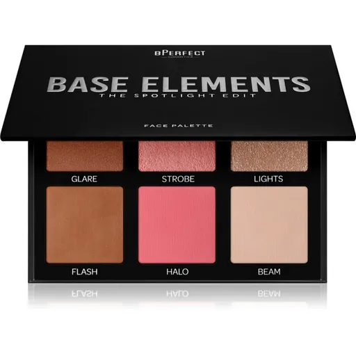 BPerfect Base Elements multifunkční paleta na obličej odstín The Spotlight 27 g