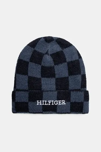 Dětská čepice s příměsí vlny Tommy Hilfiger