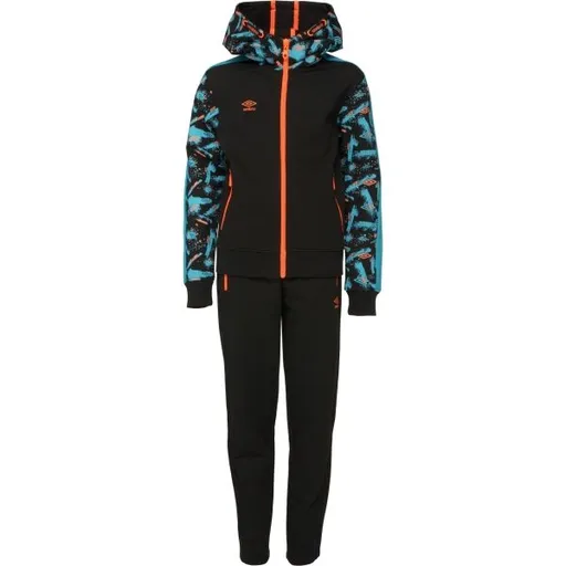 Umbro BLEIZ Chlapecká tepláková souprava, černá, velikost 164-170