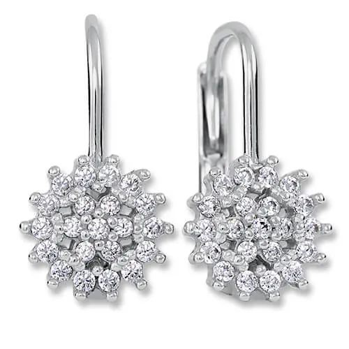 Soliter Okouzlující stříbrné náušnice se zirkony 436 001 00571 04