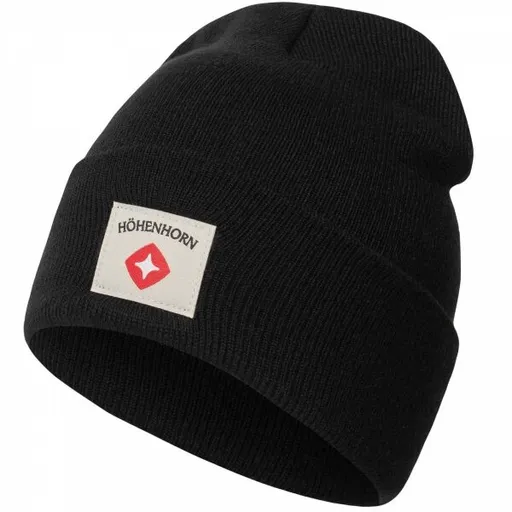 HÖHENHORN HEELFLIP Zimní beanie čepice, černá, velikost