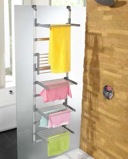 Sušák na prádlo do sprchy, 5patrový