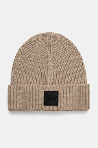 Vlněná čepice BOSS Flavio