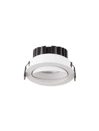 NOVA LUCE zapuštěné svítidlo BLADE bílý hliník LED 12W 3000K 38st. IP65 výklopné 9232117