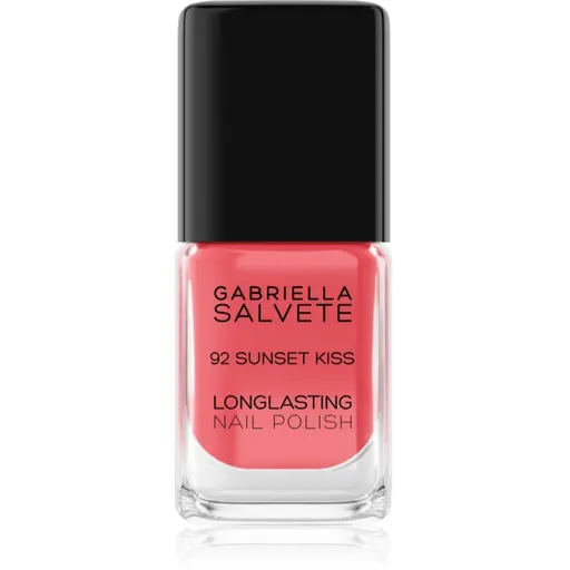 Gabriella Salvete Longlasting Enamel dlouhotrvající lak na nehty s vysokým leskem odstín 92 Sunset Kiss 11 ml
