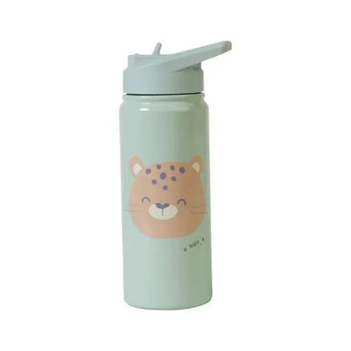Saro Baby Thermos Bottle with Straw termoska s brčkem Mint 500 ml