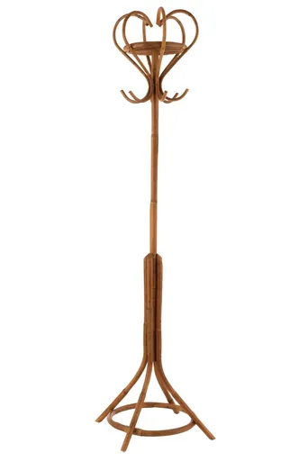 Přírodní ratanový volně stojící věšák Honny Rattan - 43*43*203cm J-Line by Jolipa
