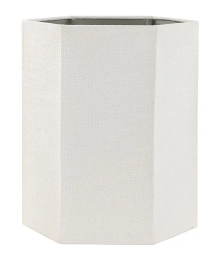 Krémové hexagonální stínidlo na lampu Savernu - 35*35*42cm/ E27 Light & Living