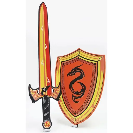 Alltoys Pěnový meč a štít Drak