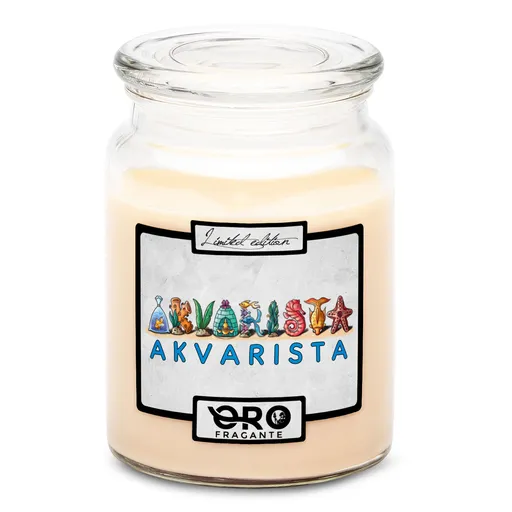 Svíčka Akvarista (Vůně svíčky: Vanilka)