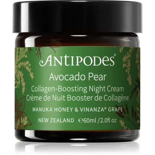 Antipodes Avocado Pear Collagen-Boosting Night Cream noční výživný krém na obličej 60 ml