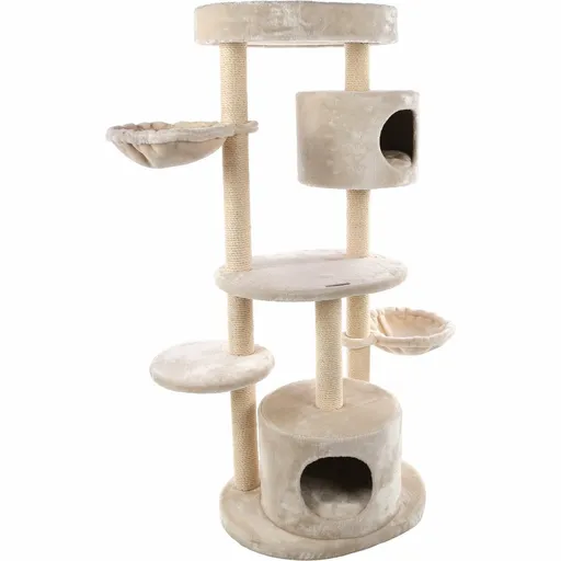 Flamingo Škrabadlo pro kočky INGA, béžová, 103 x 50 x 142 cm