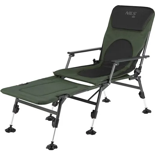 NILS NC1802 Rybářské křeslo, zelená, velikost