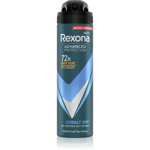 Rexona Men Advanced Protection antiperspirant ve spreji 72h pro muže Cobalt Dry 150 ml