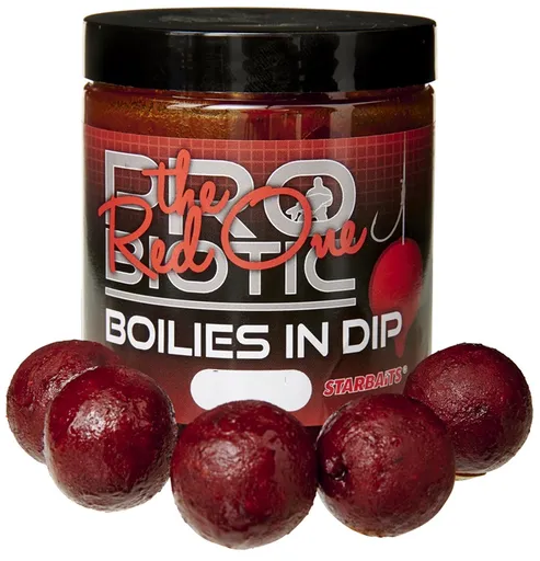 Starbaits boilies in dip probiotic red one 150 g - 24 mm