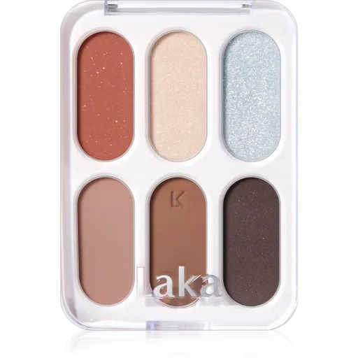 Laka Forever6 Eye Palette paletka očních stínů odstín 01 Beginning 7 g