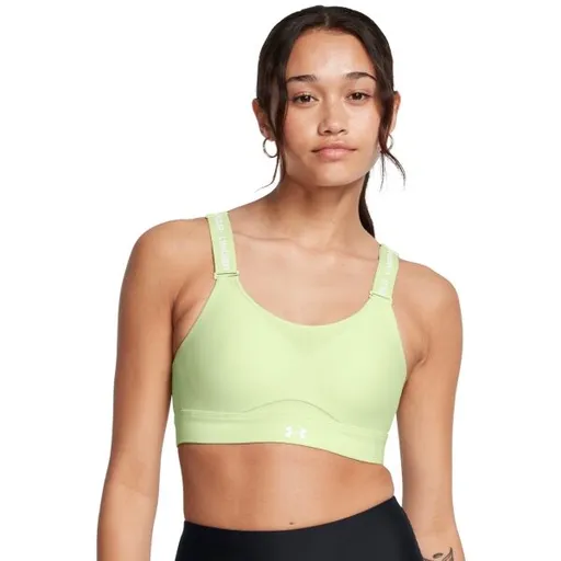 Under Armour INFINITY HIGH 2.0 Dámská podprsenka, světle zelená, velikost