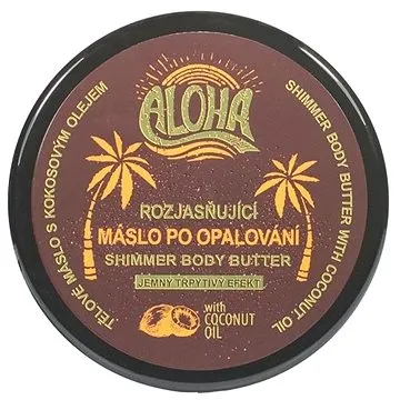 VIVACO ALOHA Rozjasňující máslo po opalování s glitry 200 ml (8595635207624)