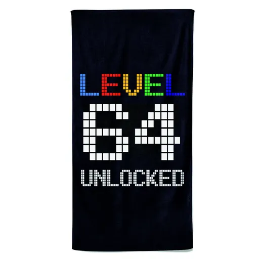 Osuška Level Unlocked (věk: 64, Velikost osušky: 70x140cm)