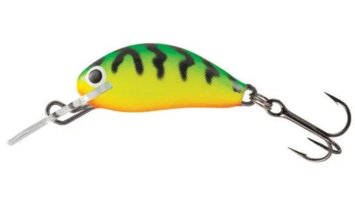 Salmo Wobler Hornet Floating 3,5cm - Green Tiger,Salmo Wobler Hornet Floating 3,5cm - Green Tiger