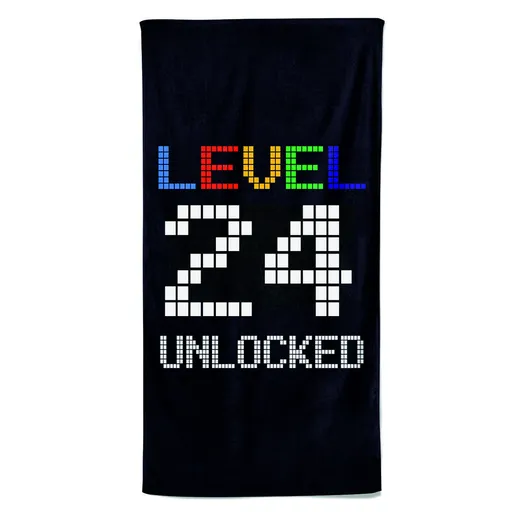 Osuška Level Unlocked (věk: 24, Velikost osušky: 70x140cm)