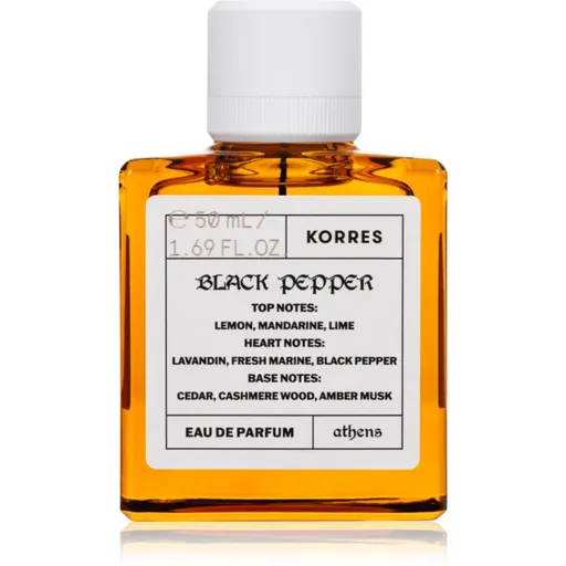 Korres Black Pepper parfémovaná voda pro muže 50 ml