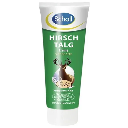 Scholl Bylinný krém pro suchou pokožku nohou i rukou Hirsch Talg (Cream) 100 ml