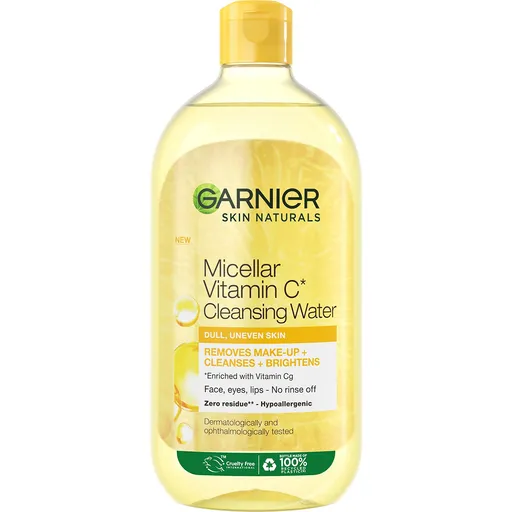 Garnier Rozjasňující micelární voda s vitamínem C* Skin Naturals (Cleansing Water) 700 ml