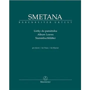 Lístky do památníku: pro klavír (9790260104303)