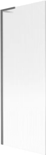 MEXEN/S Next L vanová zástěna FIX 70 x 150, proužky, grafit kartáčovaná 895-070-000-03-09-66