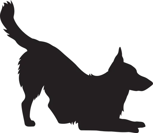 Vsepropejska Německý ovčák 4 dřevěná dekorace na zeď Rozměr (cm): 33 x 38