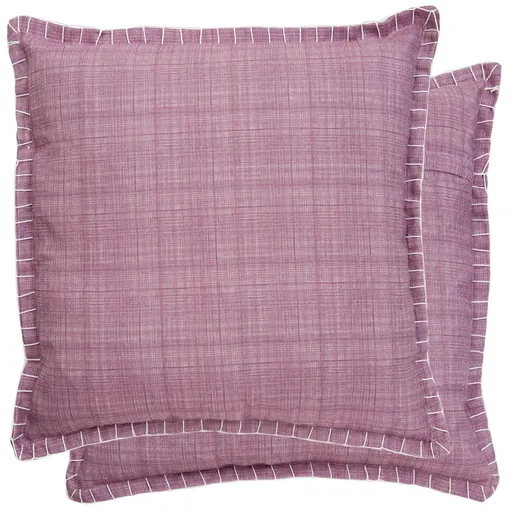 Růžový povlak na polštář - 45*45 cm Clayre & Eef