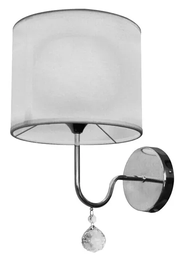Nástěnná lampa 1X60W E27 bílá BRAVA