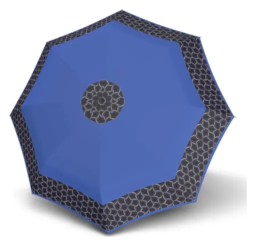 Dámský deštník Doppler Fiber Mini Style Turquoise viola