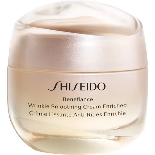 Shiseido Benefiance Wrinkle Smoothing Cream Enriched denní a noční krém proti vráskám pro suchou pleť 50 ml