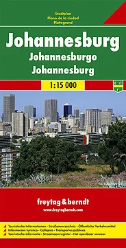 PL 501 Johannesburg 1:15 000 / plán města