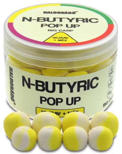 Haldorádó pop-up n-butyric big carp 50 g 13+17 mm kyselina máselná - med