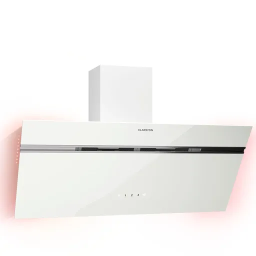 Klarstein Alina digestoř, 80 cm, 600 m³/h, Tichý, EEK A