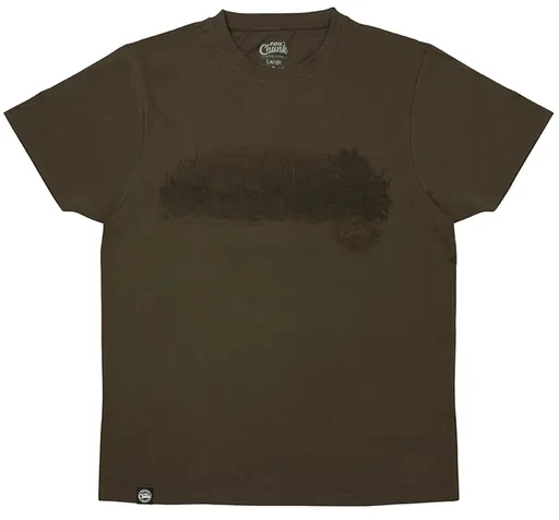 Fox Triko Chunk Dark Khaki Scenic T-shirt,Fox Triko Chunk Dark Khaki Scenic T-shirt