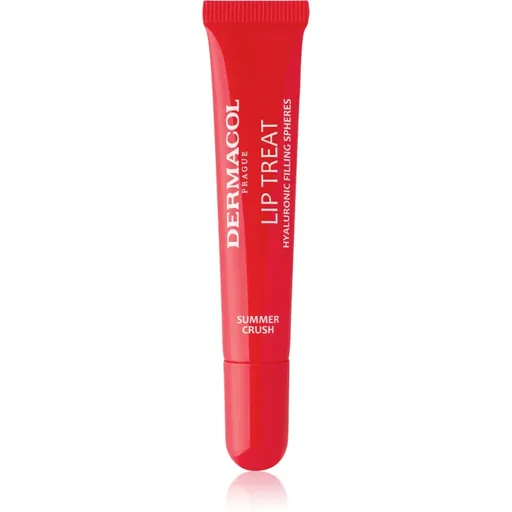Dermacol Lip Treat hydratační lesk na rty odstín 7 Summer Crush (Melon Mix) 10 ml