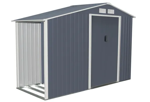 Rojaplast Zahradní domek LUKE A, 195 x 278 x 127 cm, šedý