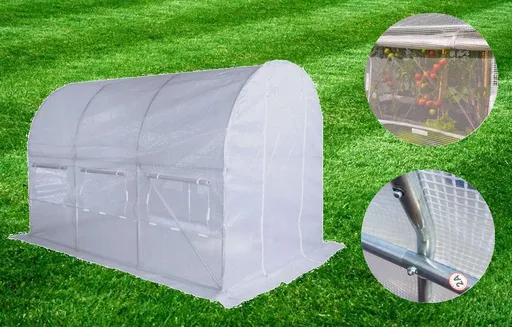 Home & Garden Fóliovník, 200 x 300 cm, 6 m2, bílý, gramáž fólie 160 g/m2