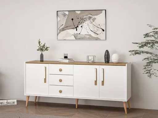 Konzolový stolek Mitra - White