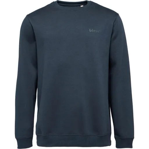 BLEND BHDOWNTON CREW NECK SWEAT NOOS Pánská mikina, tmavě modrá, velikost XXXL
