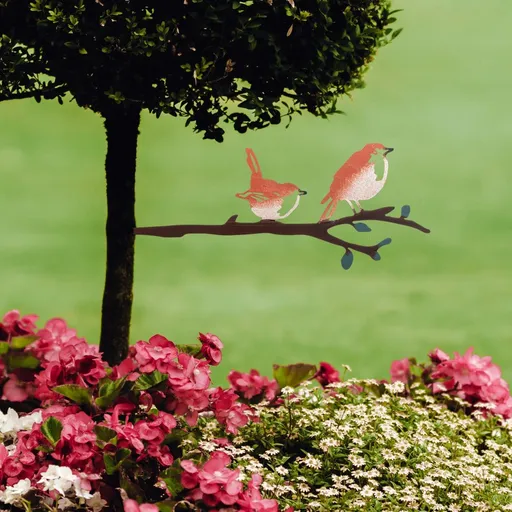 Zahradní dekorace Bird on the branch 23