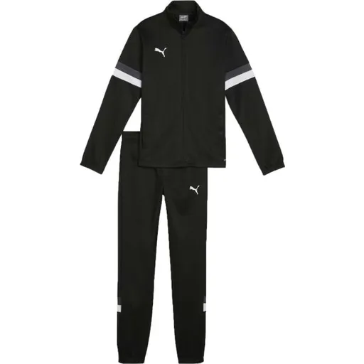 Puma TEAMRISE TRACKSUIT JR Dětská tepláková souprava, černá, velikost