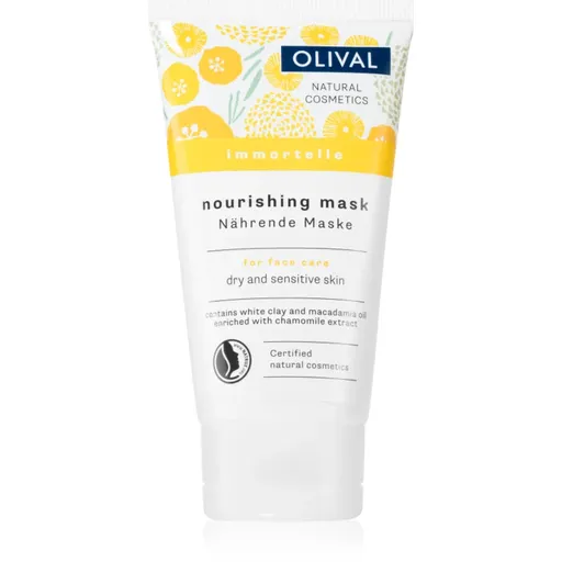 Olival Immortelle Nourishing Mask výživná maska pro citlivou a suchou pleť 75 ml