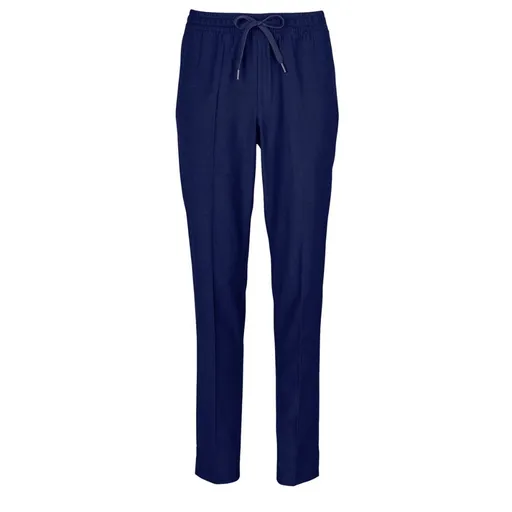 NEOBLU Dámské společenské kalhoty s elastickým pasem Germain - Tmavě modrá | 34