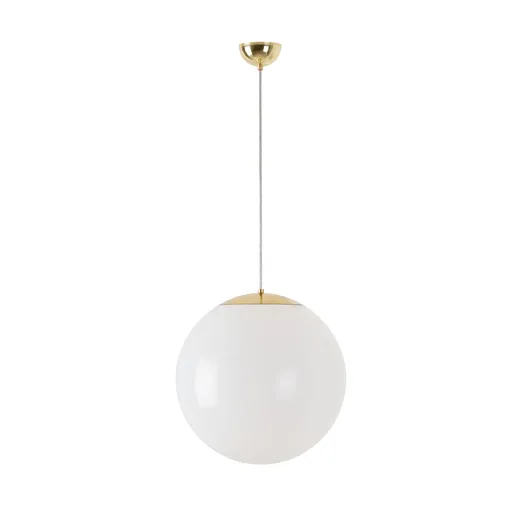 OSMONT ISI66242 ISIS S3 závěsné plastové svítidlo mosaz leštěná / bílá IP40 3000 K 27W LED DALI